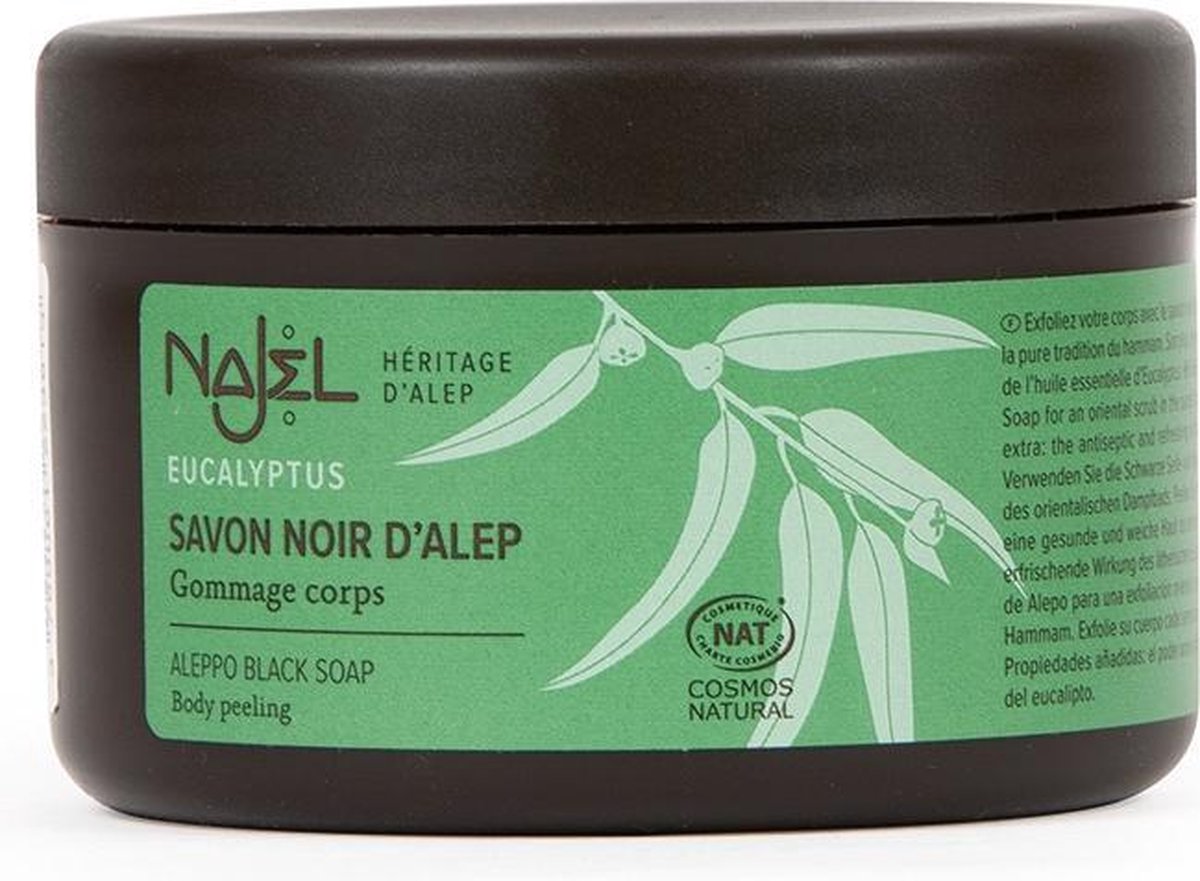 Najel Scrub Aleppo Zwarte Olijven Unisex 180 Gram