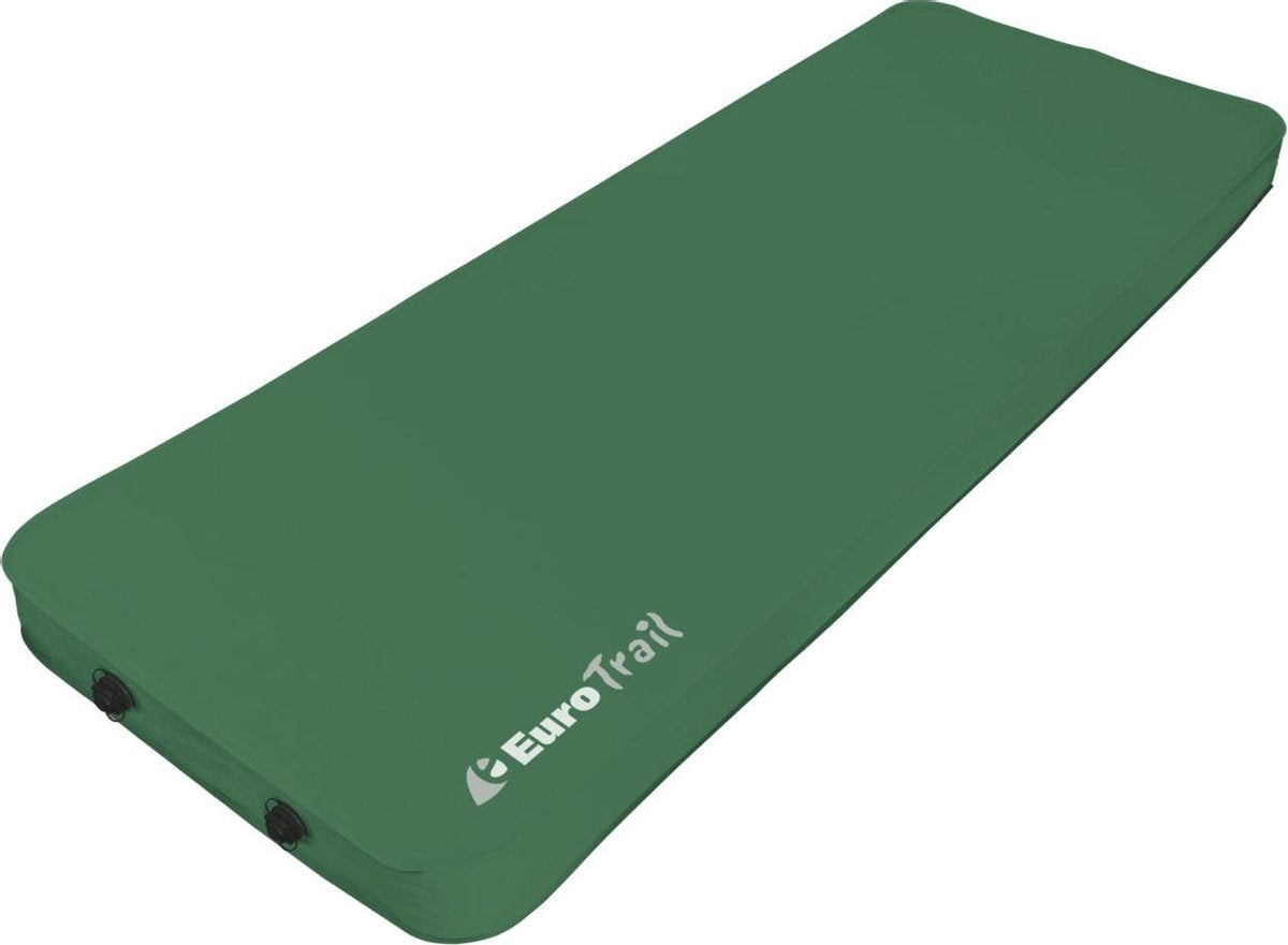 Eurotrail Relax SI Comfort Matras - 200*77*15cm - Jade Groen/Antraciet