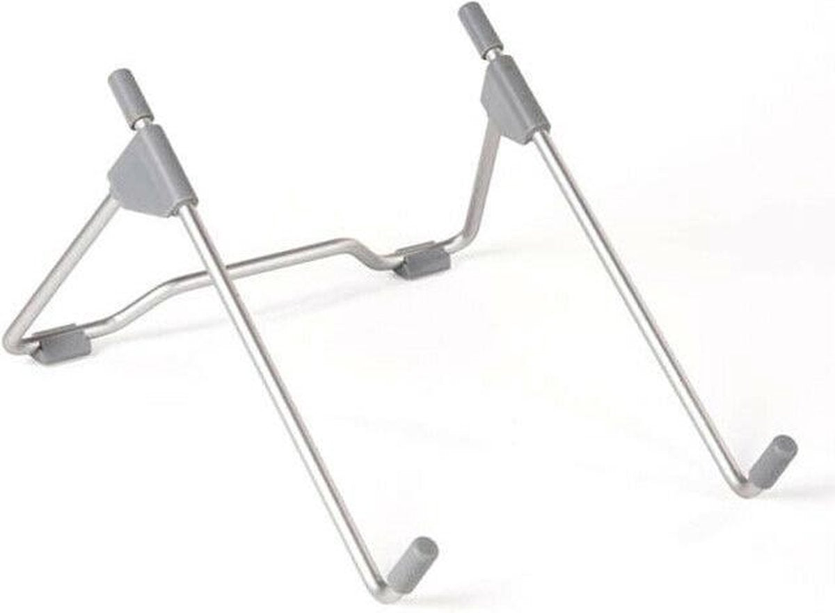 Universele Verstelbare & Opvouwbare Laptop Standaard  Aluminium Stand - Zilver