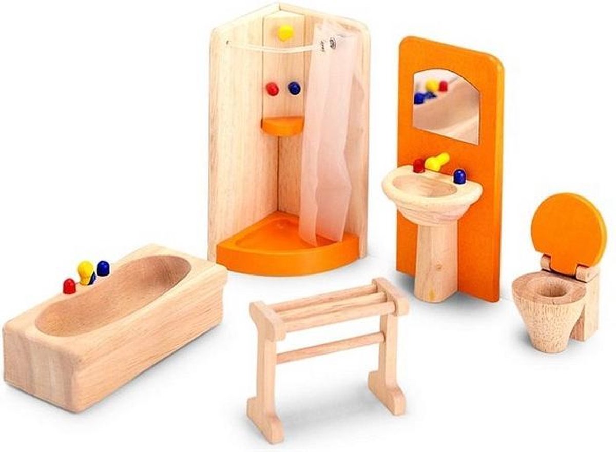 Pintoy Badkamer voor poppenhuis