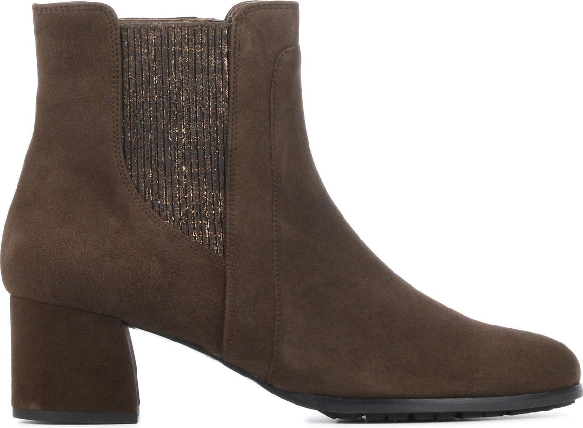 Hassia Vrouwen   Chelsea boots / Laarzen / Damesschoenen 306942 - Bruin - maat 38