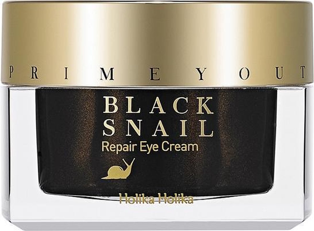 Holika Holika - Prime Youth Black Snail Repair Eye Cream przeciwzmarszczkowy krem pod oczy ze śluzem ślimaka 30ml