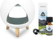 Chi Cozy Aroma Burner + Gratis Davos Kuurolie