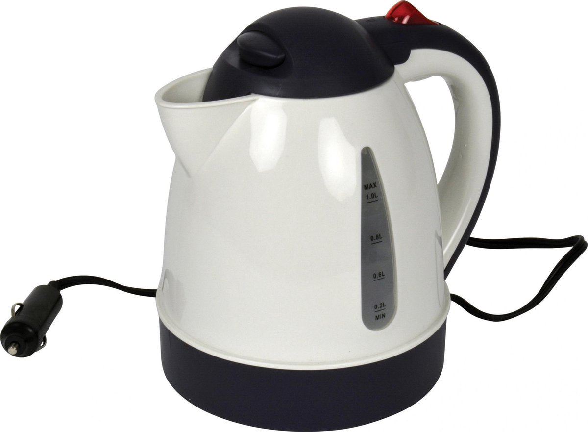 Carpoint - Camping waterkoker - Wit - 24 Volt