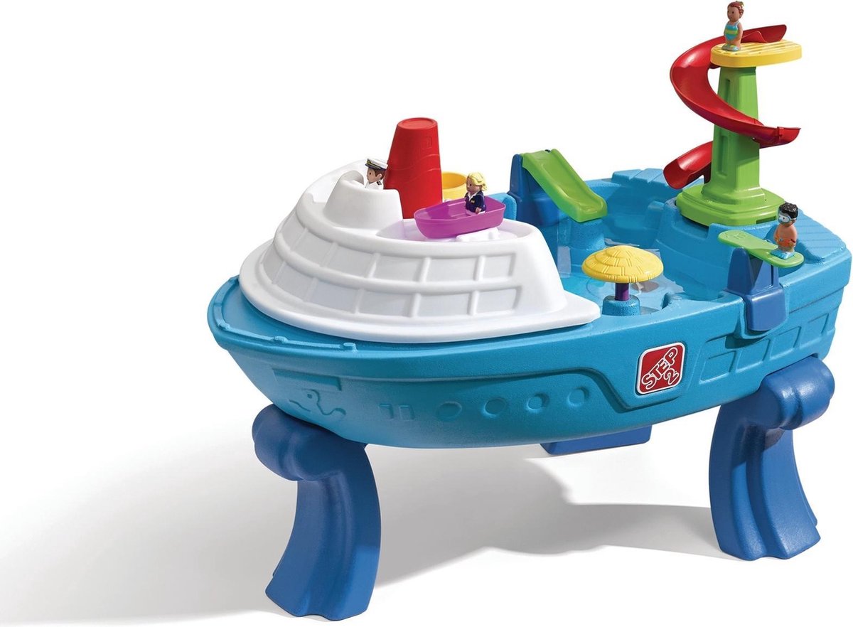 Step2 Zand & Watertafel Fiesta Cruise - Boot thema - Incl. deksel en 10 accessoires