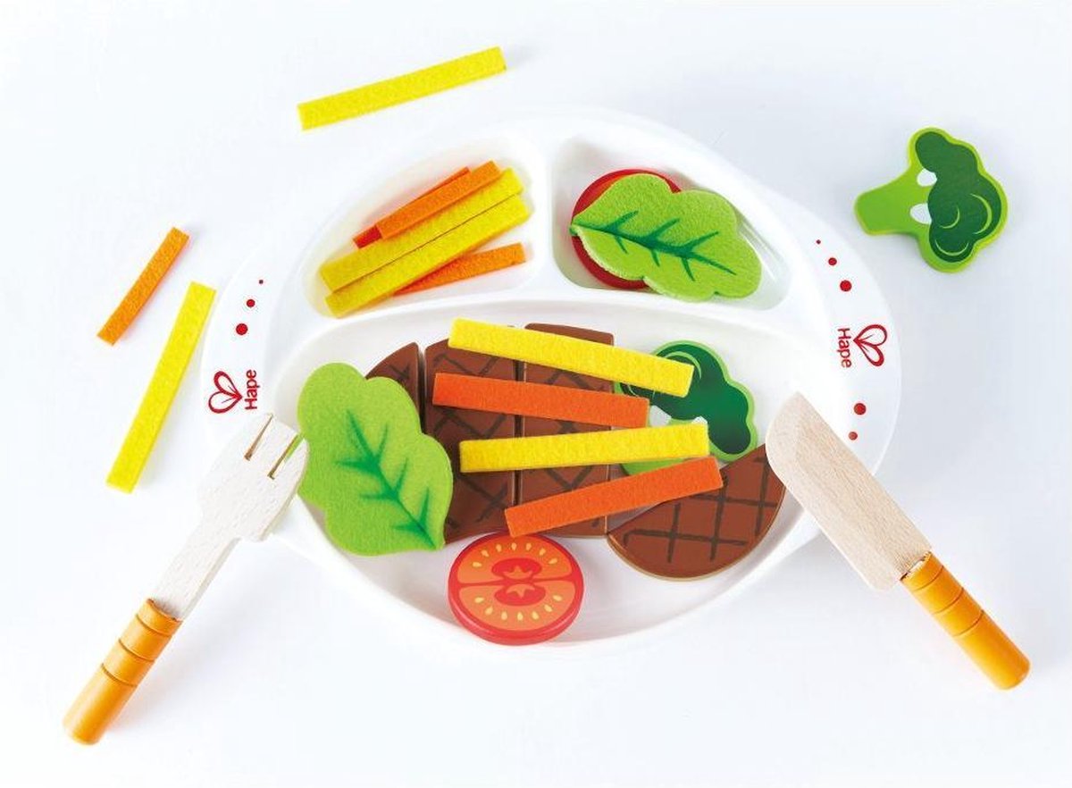 Hape warme maaltijd - Houten Voedsel