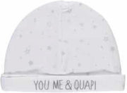 Quapi Newborn Unisex Mutsje Zia - Wit
