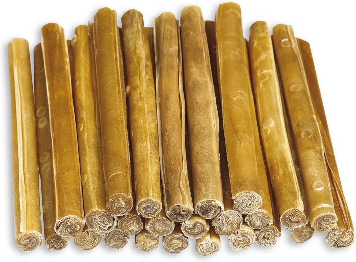 5 x Kauwstaaf Gedroogde Huid 26 cm Kauwstaven Runderhuid Snack Kauwbotten Hondensnacks Hond Snacks