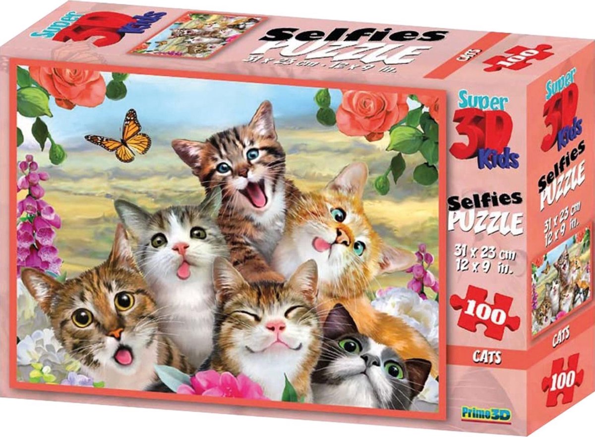 Philos 3D Puzzel Cat Selfie