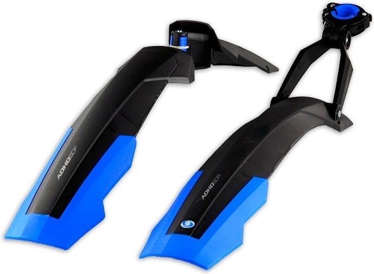 Simpla Spatbordenset Adhd Short 26 27.5 Inch Zwart/blauw