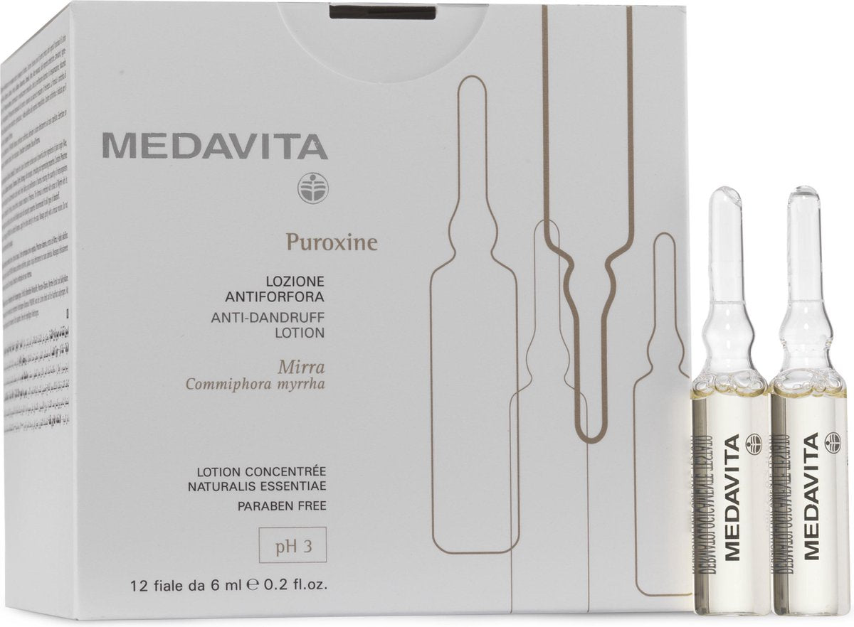 Medavita Puroxine Anti-Dandruff Lotion 12x6ml Ampullen