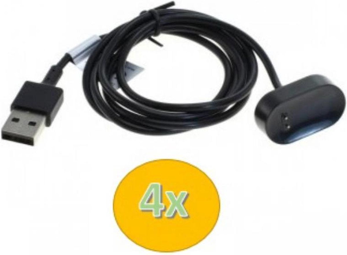Fitbit USB oplaadkabel Fitbit Inspire / Inspire HR  / Ace 2 4 stuks