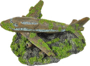 Aquarium decoratie Moza Vliegtuig - 17 x 12 x 8 cm