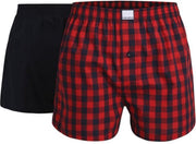 CECEBA boxershorts- 2-pack - navy/rood - 6XL