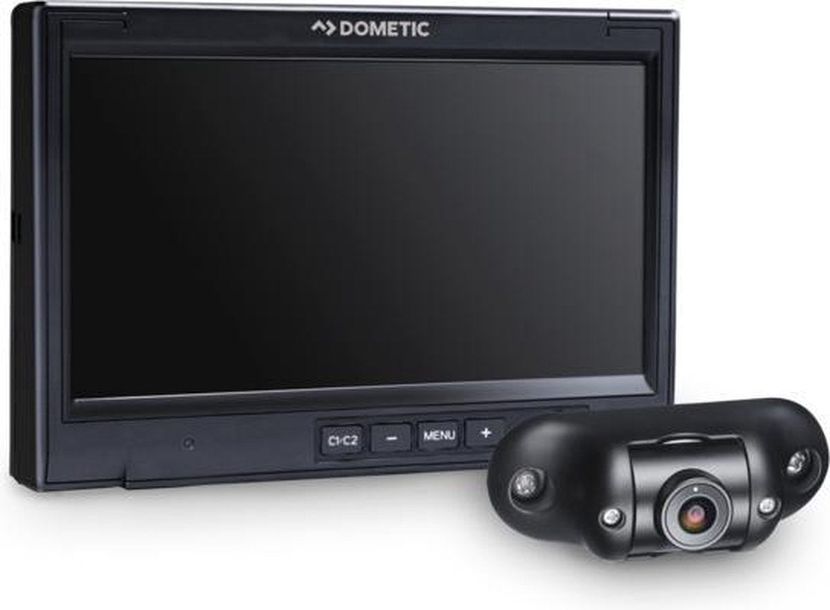Dometic PerfectView RVS 729 achteruitrijcamera set met mini achteruitrijcamera