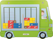 Beleduc Wandspeelgoed Bestelbus Junior 60 Cm Hout