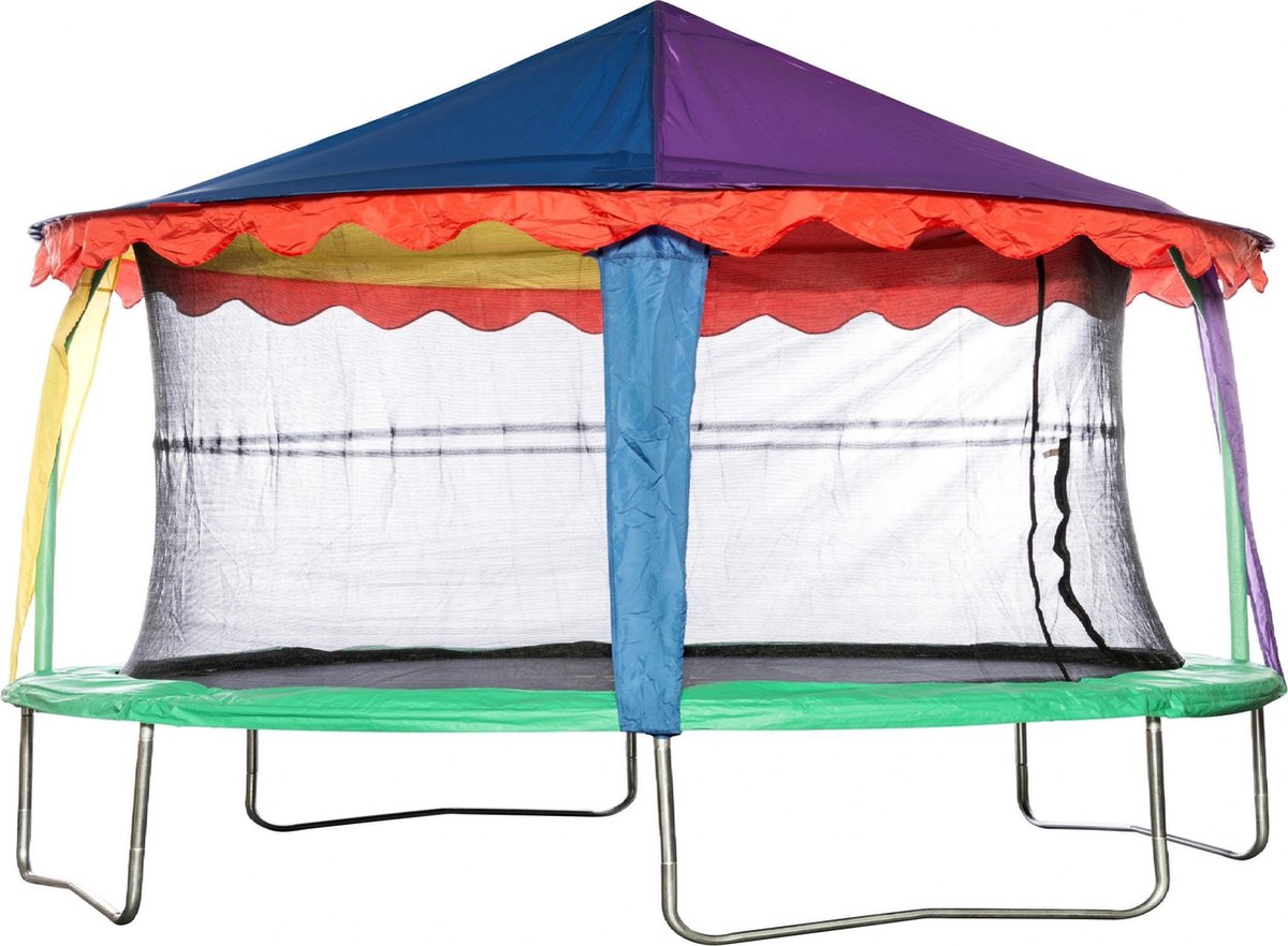 Trampoline Canopy Circustent Ovaal 2