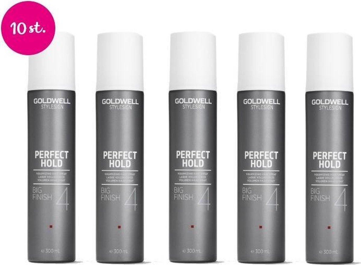 10x Goldwell StyleSign Big Finish Hair Spray 300ml