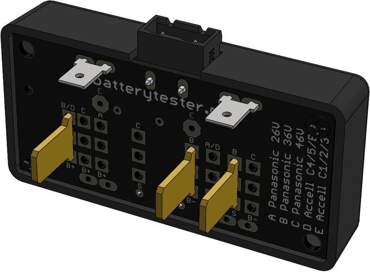 Batterytester adapter Flyer Panasonic Next Generation