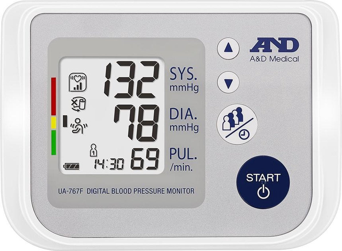 A&D Medical UA-767F - Bloeddrukmeter - Bovenarm