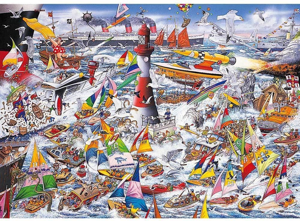 Gibsons puzzel I Love Boats - 1000 stukjes