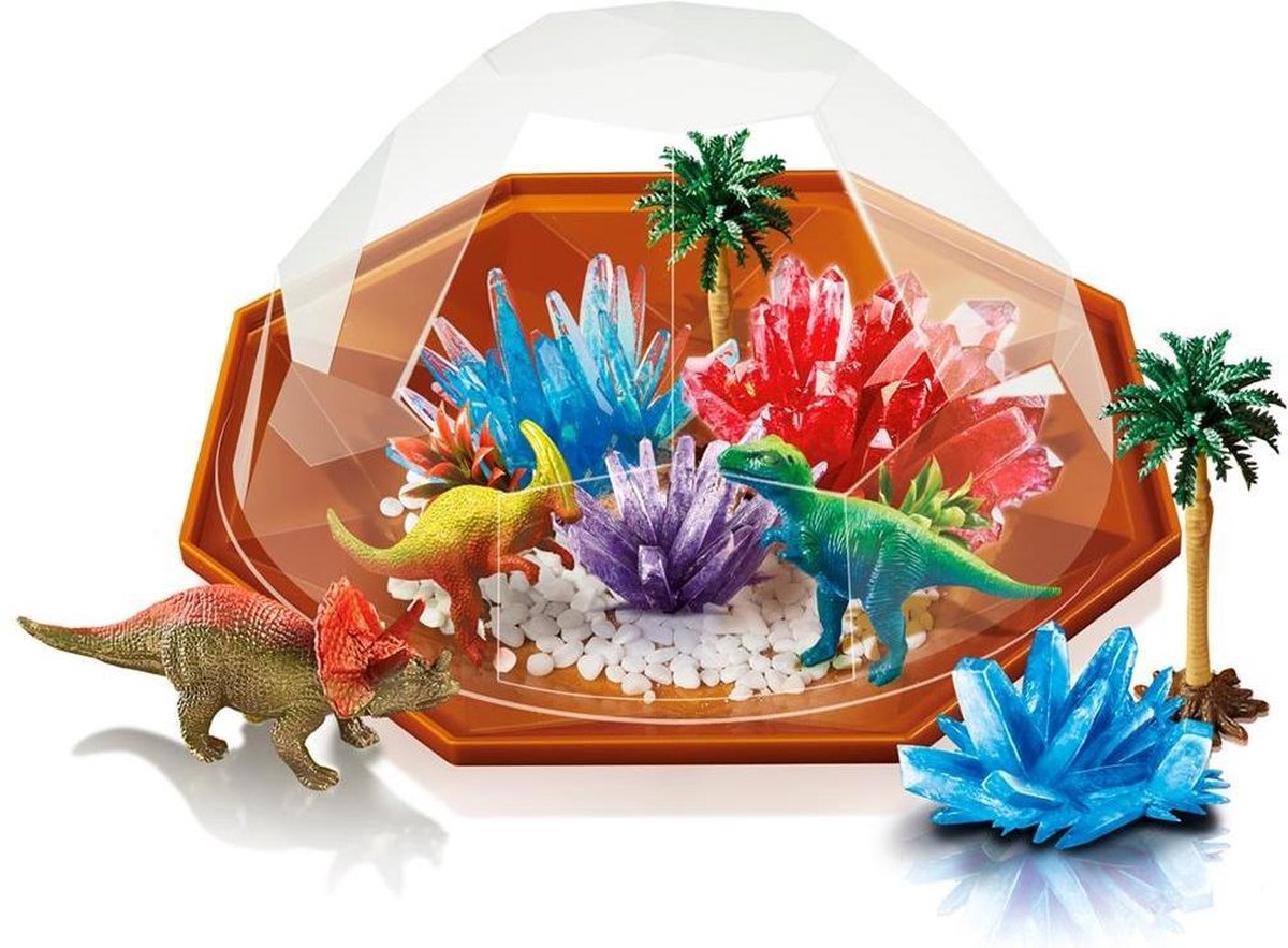 4m Groei Je Eigen Kristallen Dino's Junior 17 Cm 23-delig