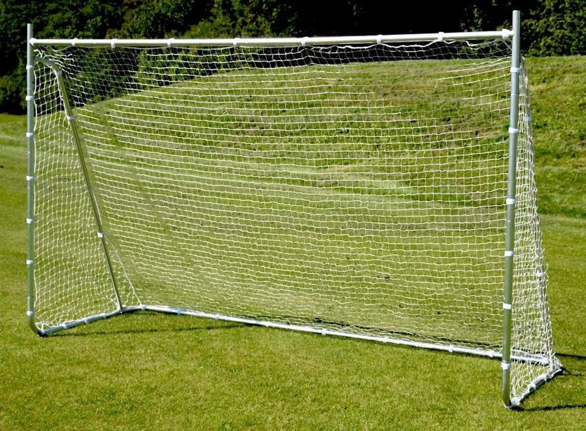 Precision Doel Multi Sport 3 X 1 Meter Aluminium Zilver