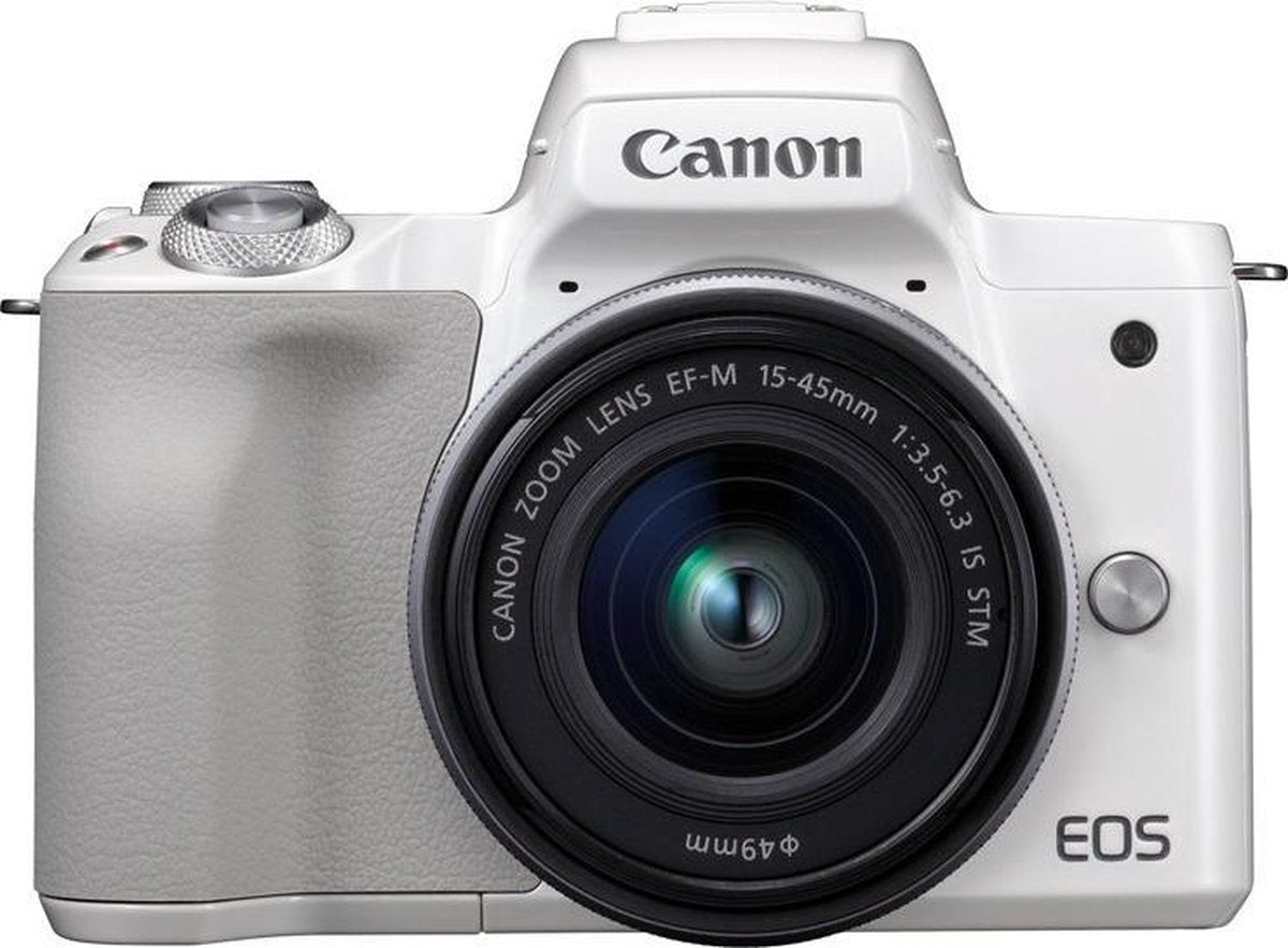 Canon EOS M50 + 15-45mm IS STM - Wit