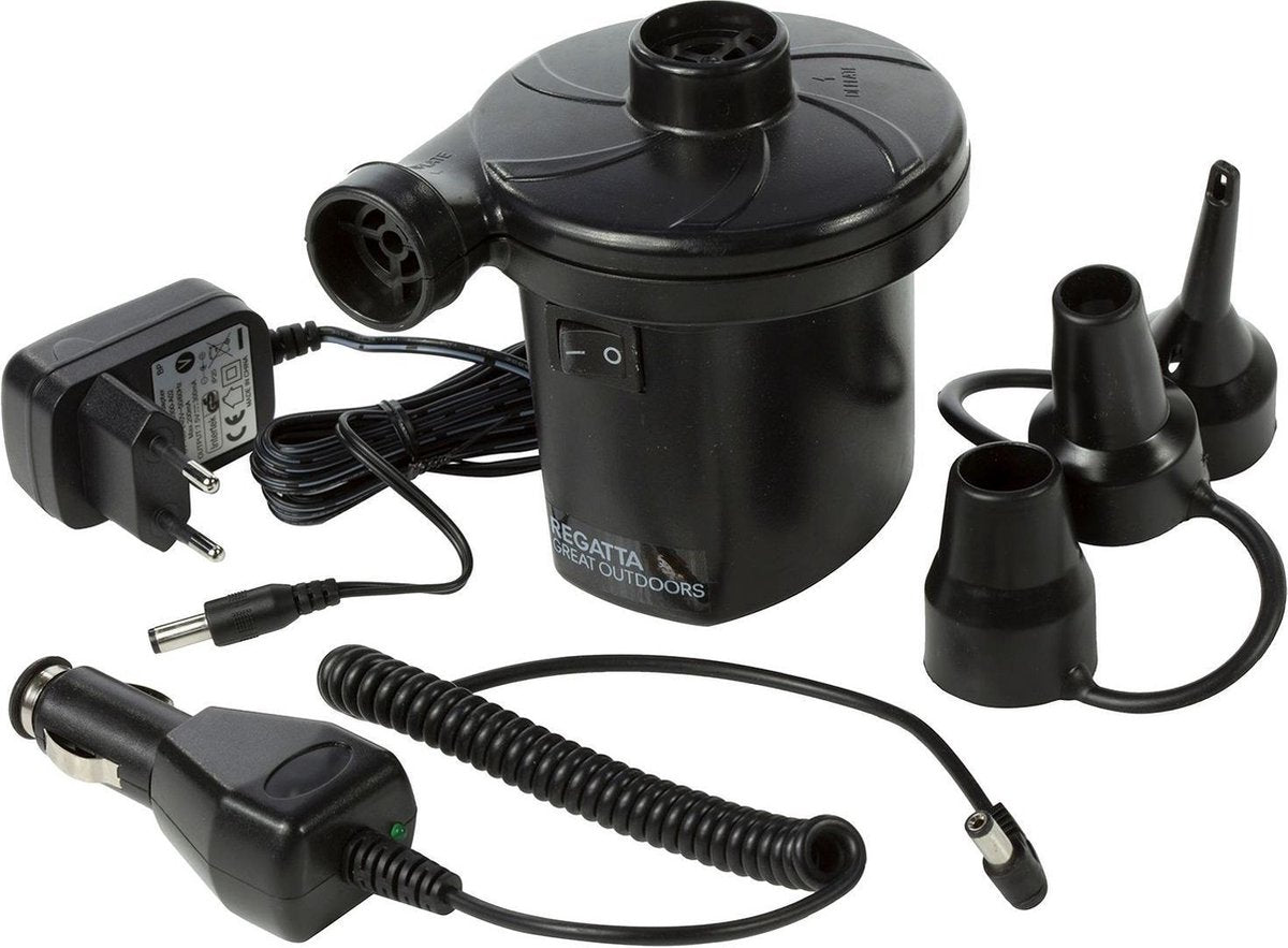 Regatta-RechargePump (EU) Elektrische luchtpomp - Zwart