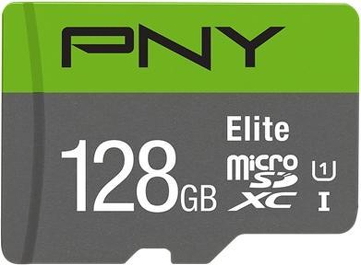 PNY Elite flashgeheugen 128 GB MicroSDXC Klasse 10 UHS-I