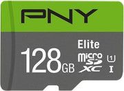 PNY Elite flashgeheugen 128 GB MicroSDXC Klasse 10 UHS-I