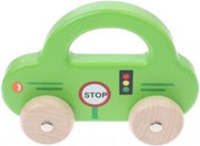 Jouéco Houten Auto 16 Cm Groen