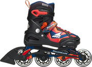 Rollerblade Thunder  Inlineskates - Maat 29 - Unisex - zwart/oranje/blauw verstelbaar