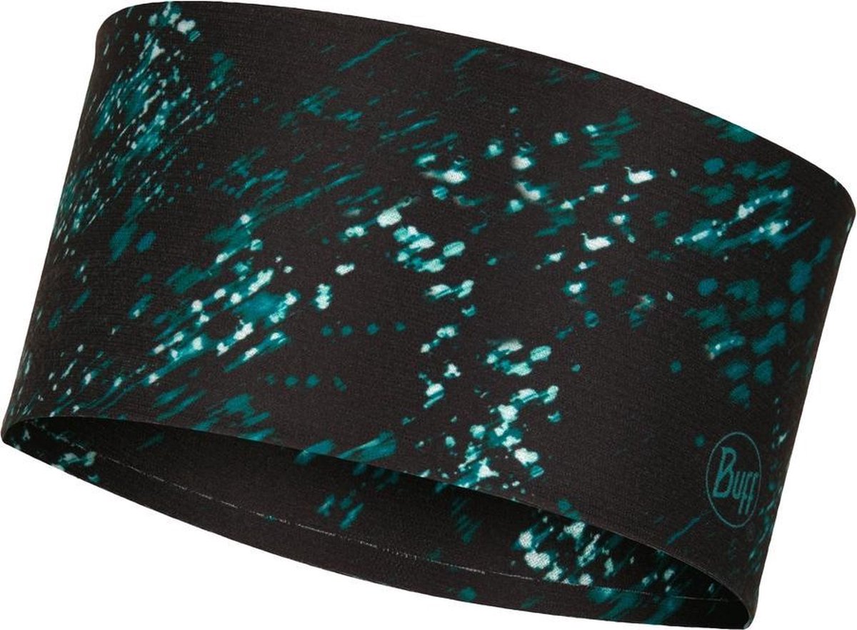 BUFF® CoolNet UV+ Headband SPECKLE BLACK - Multifunctioneel - Zonbescherming - One size