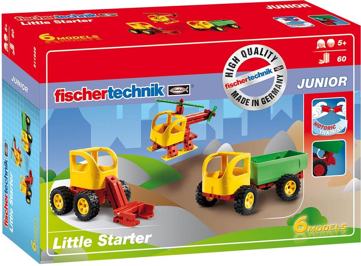 Fischertechnik Bouwset Junior Little Starter - Kunststof