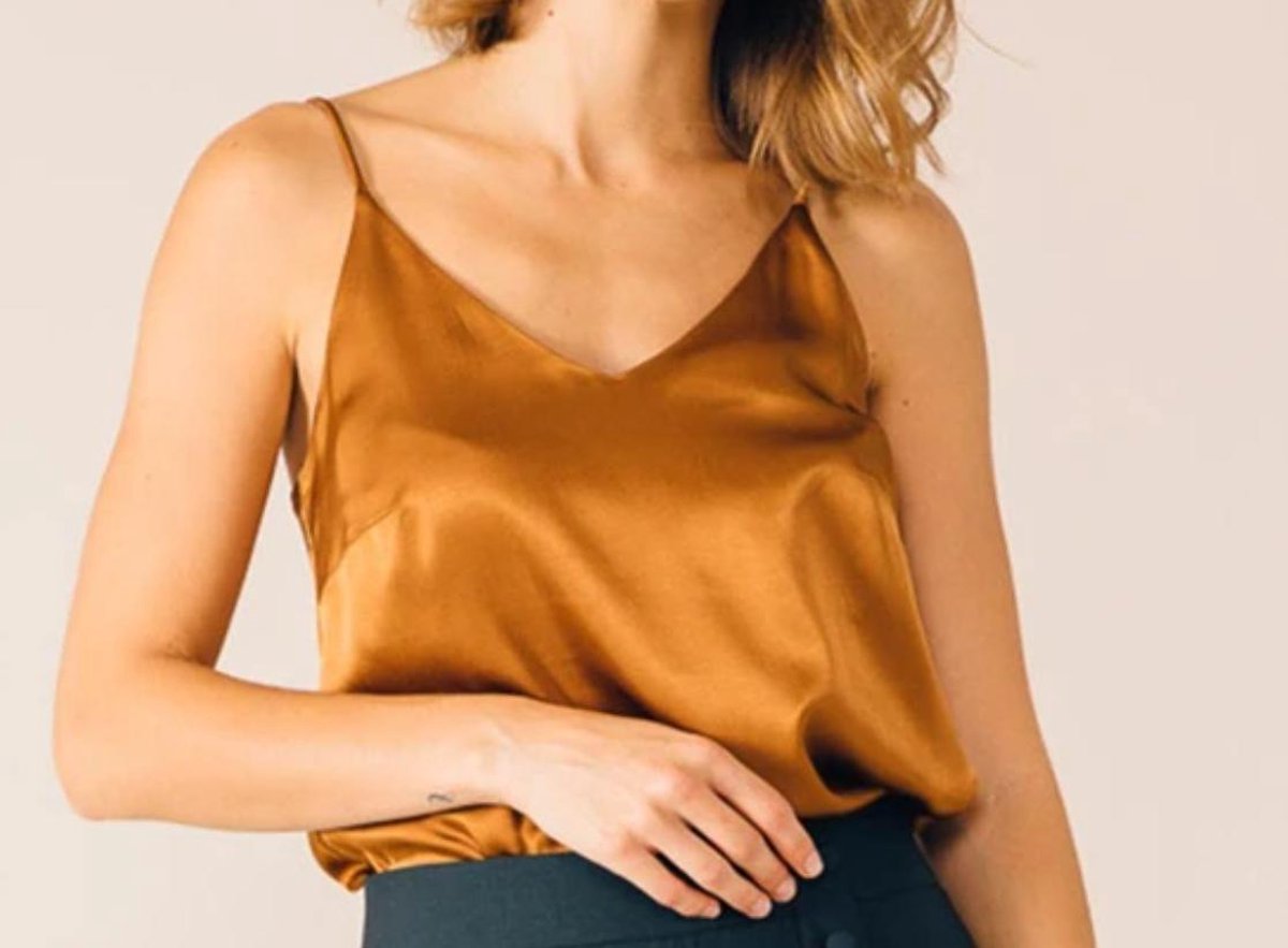 Moscow Camisole Top - Bronze - Maat S