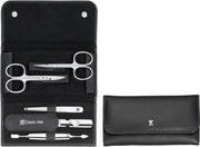 Zwilling Classic Inox manicureset 5-delig - Rundleer