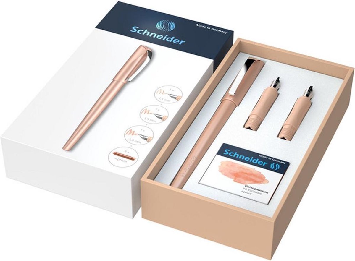 Giftbox Kalligrafie Schneider Callissima Abrikoos S-143806