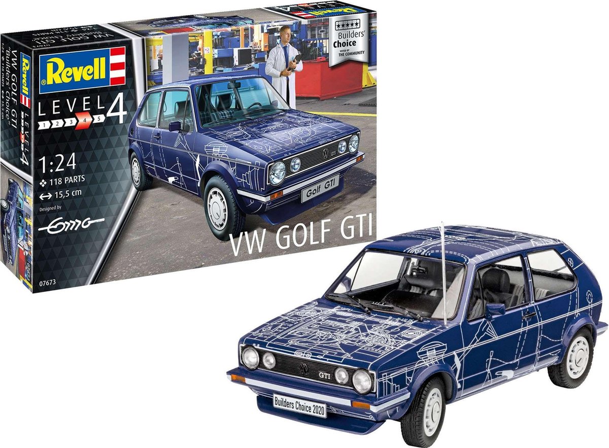Revell VW Golf Gti Builders Choice