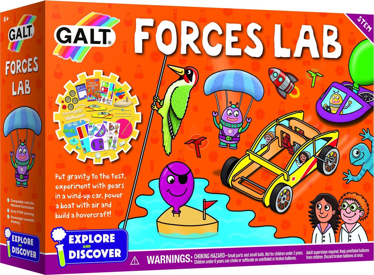 Galt Verken En Ontdek: Forces Lab