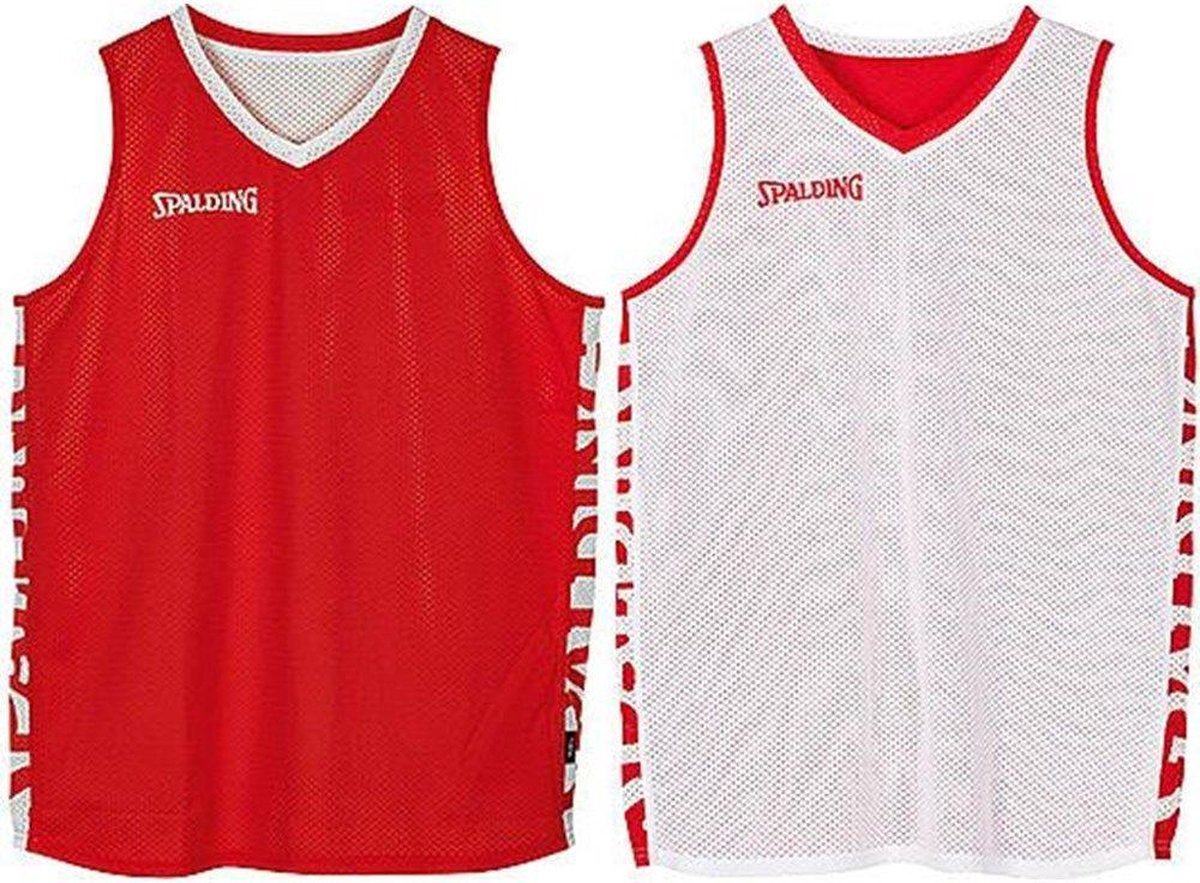 Spalding Essential 2.0 Reversible Shirt Heren - Rood / Wit | Maat: M