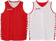 Spalding Essential 2.0 Reversible Shirt Heren - Rood / Wit | Maat: M