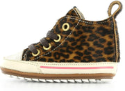 Shoesme babyschoentjes Smart bruin pony hair