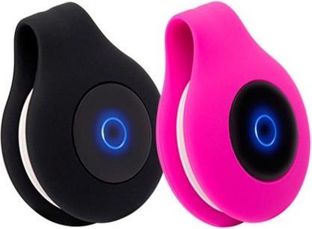 Elektrostimulator iWatMotion Reflyx Zen Siliconen Zwart Roze (2 uds)