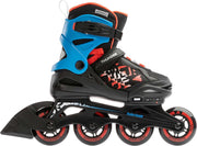 Rollerblade Inlineskates - Maat 34-37 - Unisex - zwart/rood/blauw