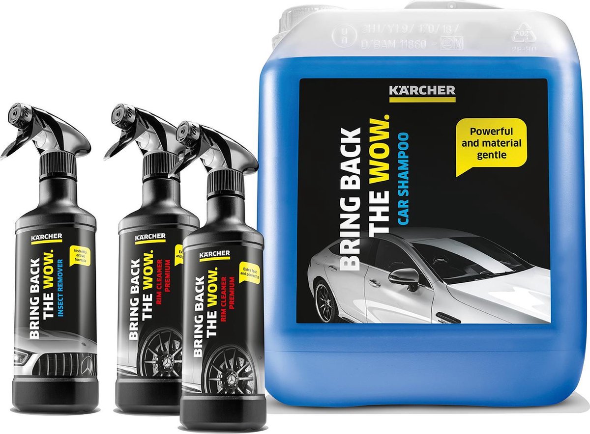 Kärcher Auto Reinigingsset – Autoshampoo