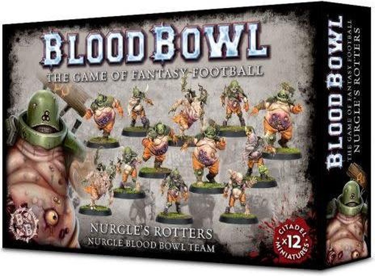 Games Workshop Blood Bowl: Nurgle'S Rotters Team