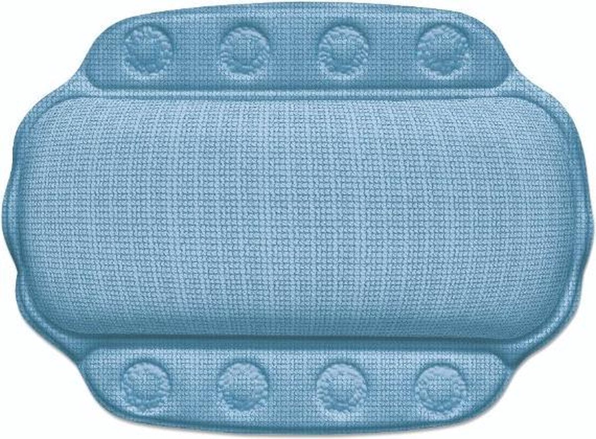 Badkussen Blauw met zuignappen / Badkussen