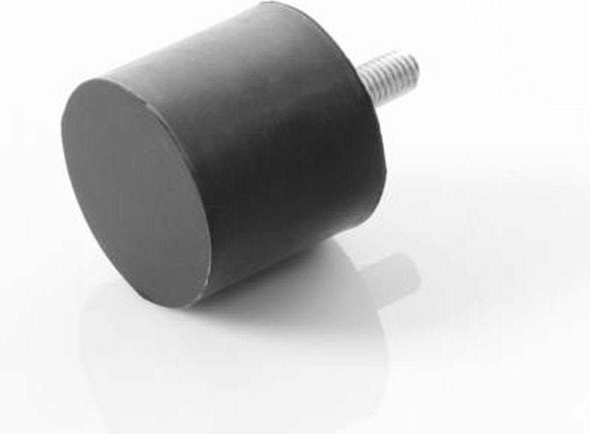 Rubberen metalen element buffer Type D M12x37 schroef maat en 75x50 mm rubberen Ø75 mm hoogte 50 mm Gummipuffer trillingsdempers silentblocks machinevoet Meubel voet Meubelbasis natuurrubber voor airco 's
