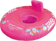 Zoggs - Miss Zoggy Trainer Seat - Zwemstoel - Babyzwemring - Opblaasbaar - Roze - Maximum 11kg - Maat: 3 maanden tot 12 maanden